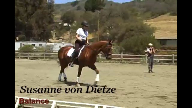 Rider Position - Balance with Susanne...