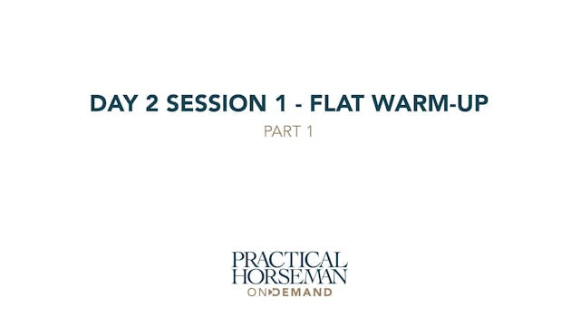 Day 2 Session 1 - Flat Warm-up | Anne...