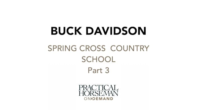 Spring Cross Country School | Buck Da...