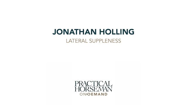 Lateral Suppleness | Johnathan Hollin...