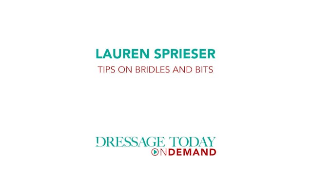 Tips on Bridles and Bits | Lauren Spr...