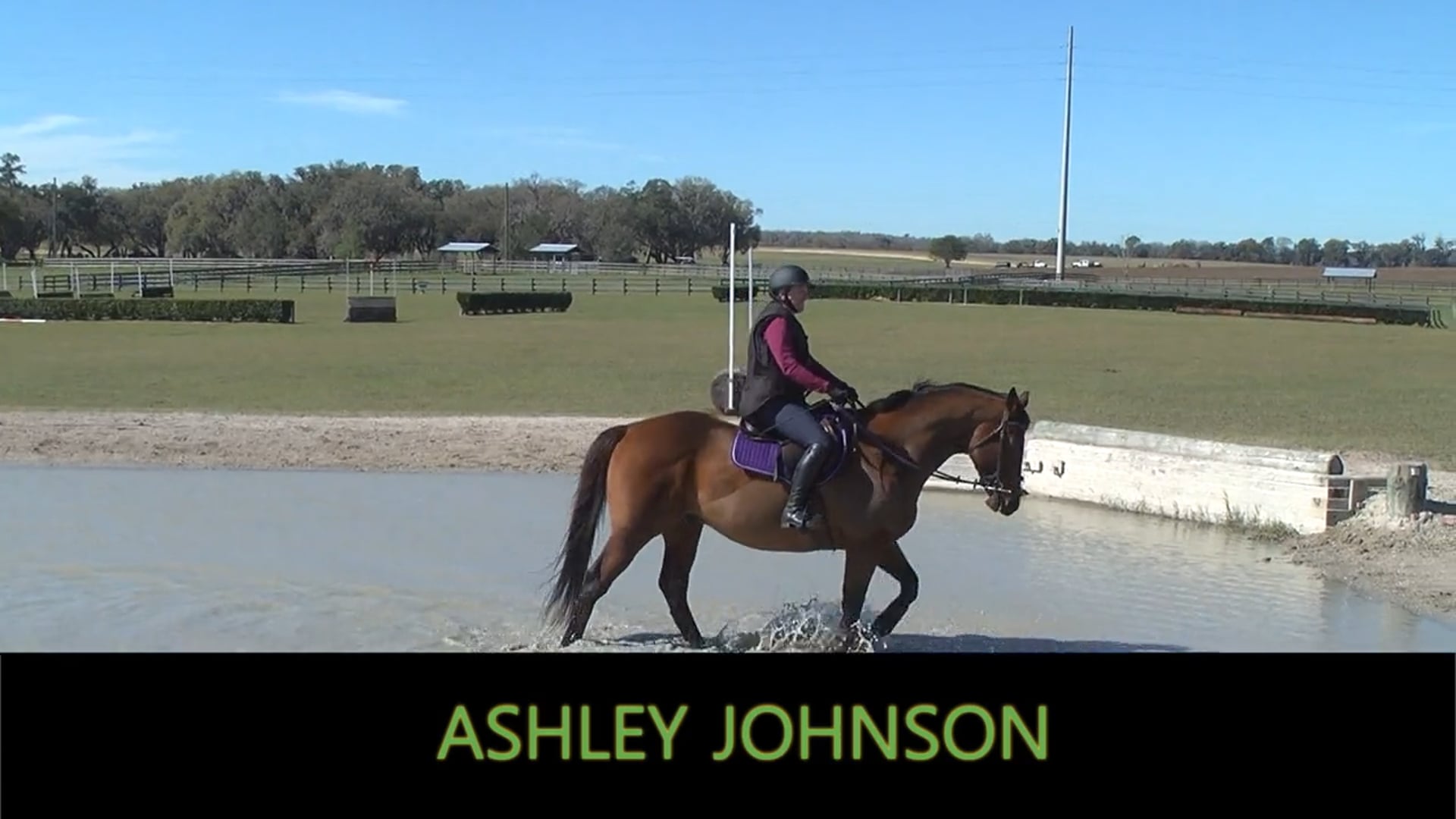 Beginner Novice & Novice Cross-Country Schooling | Ashley Johnson | PART 02