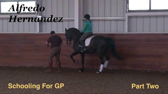 Alfredo Hernandez - Schooling Piaffe ...