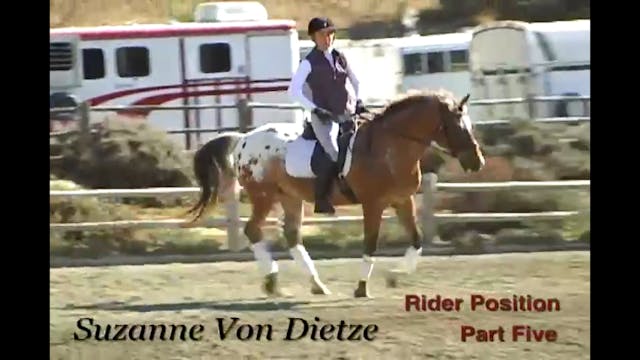 Rider Position with Susanne von Dietze