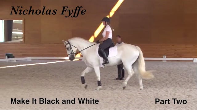 Nicholas Fyffe on Getting Your Horse ...