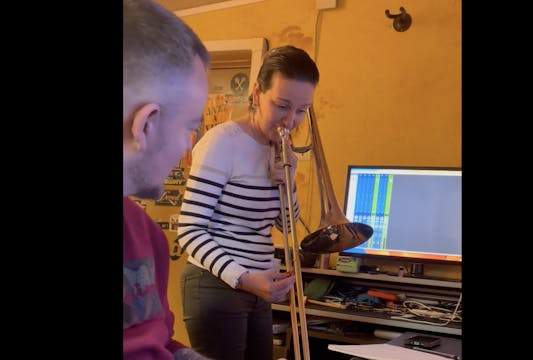 TA MARIONNETTE - Studio Trombone Recording