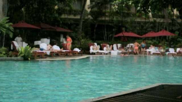 Poolside