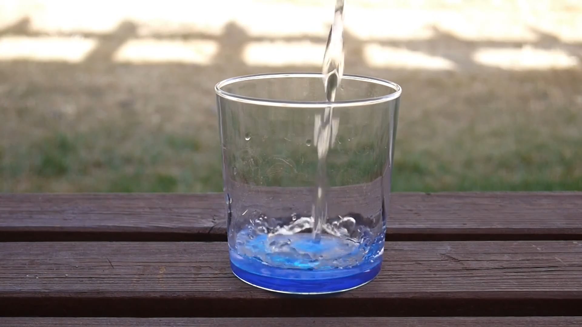Pouring Water In A Glass