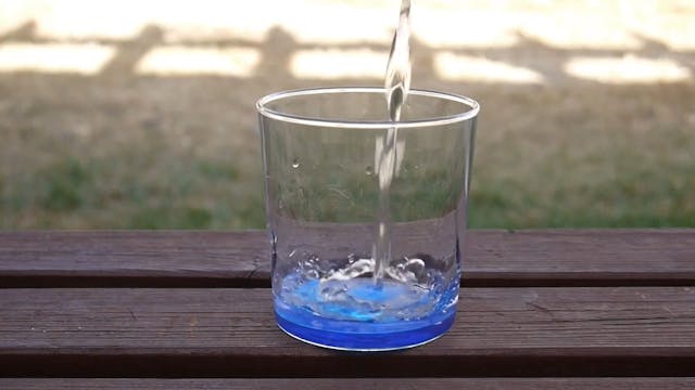 Pouring Water In A Glass