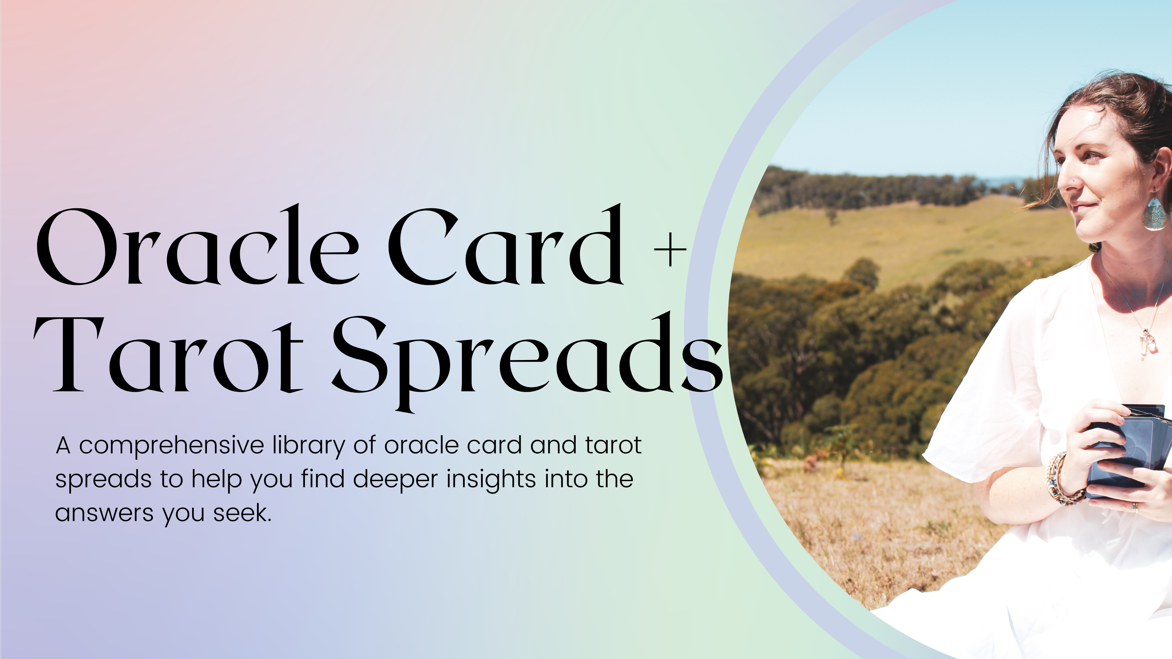 Oracle Card and Tarot Spread Library