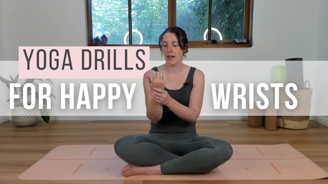 Yoga Drills for Happy Wrists