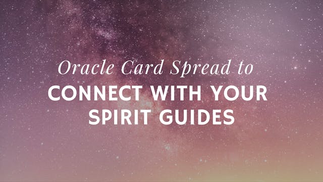 Connect with Your Spirit Guides