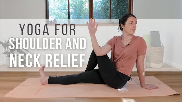 Yoga for Shoulder and Neck Relief | 30-Minute Hatha Yoga