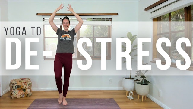 Yoga to Release Stress (Destress)