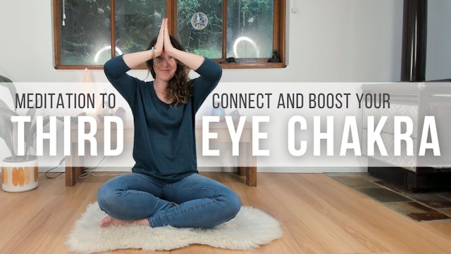 Quick Meditation to Connect to and Boost the Third Eye Chakra