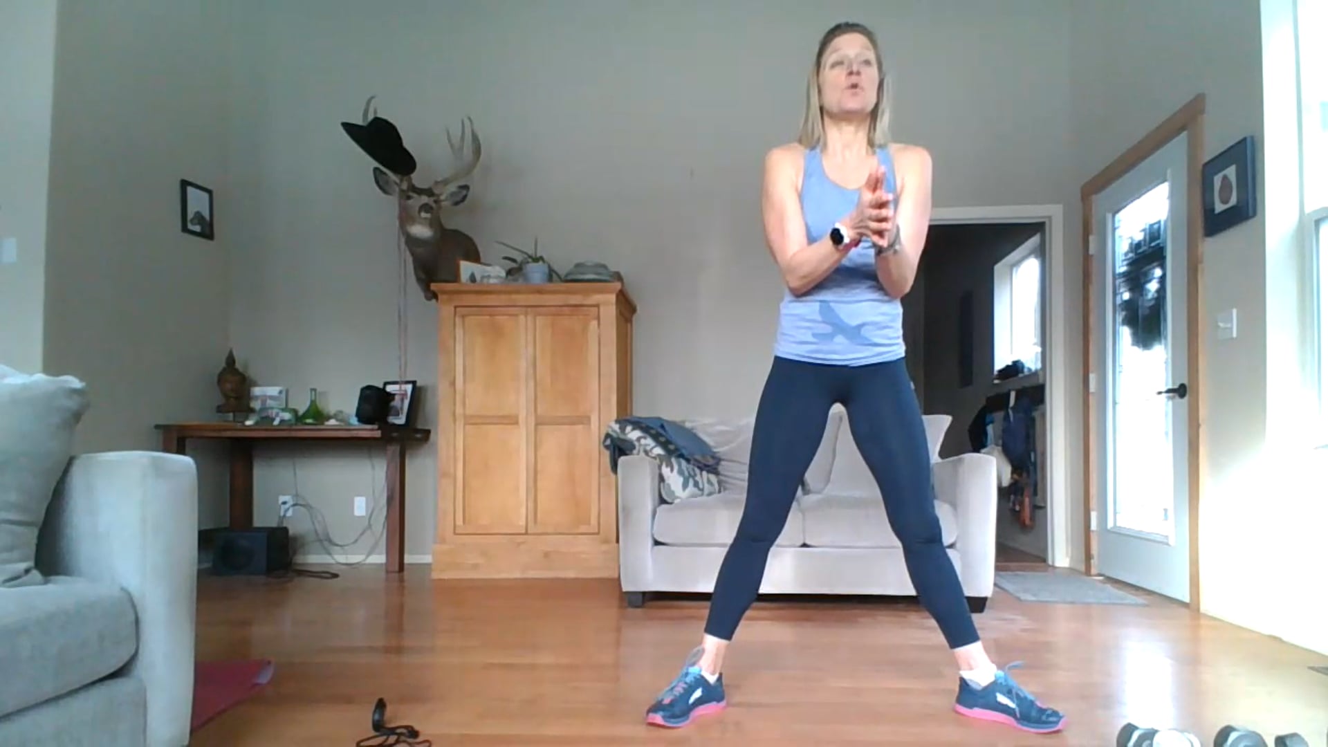 BodyForge 3 - Light dumbbells & a little at home technical difficulties 