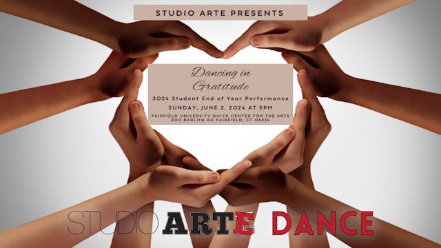 Studio Arte Dance - Dancing in Gratitude