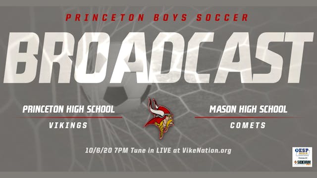 Princeton Boys Soccer vs. Mason Comets