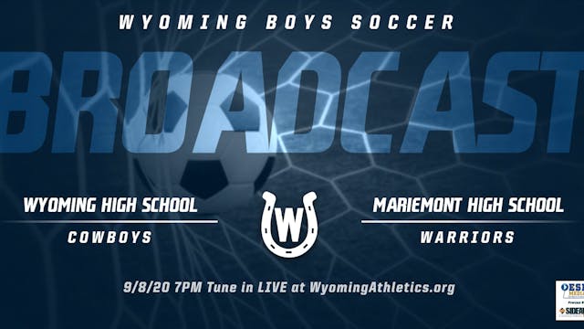 Wyoming Boys Soccer vs. Mariemont War...