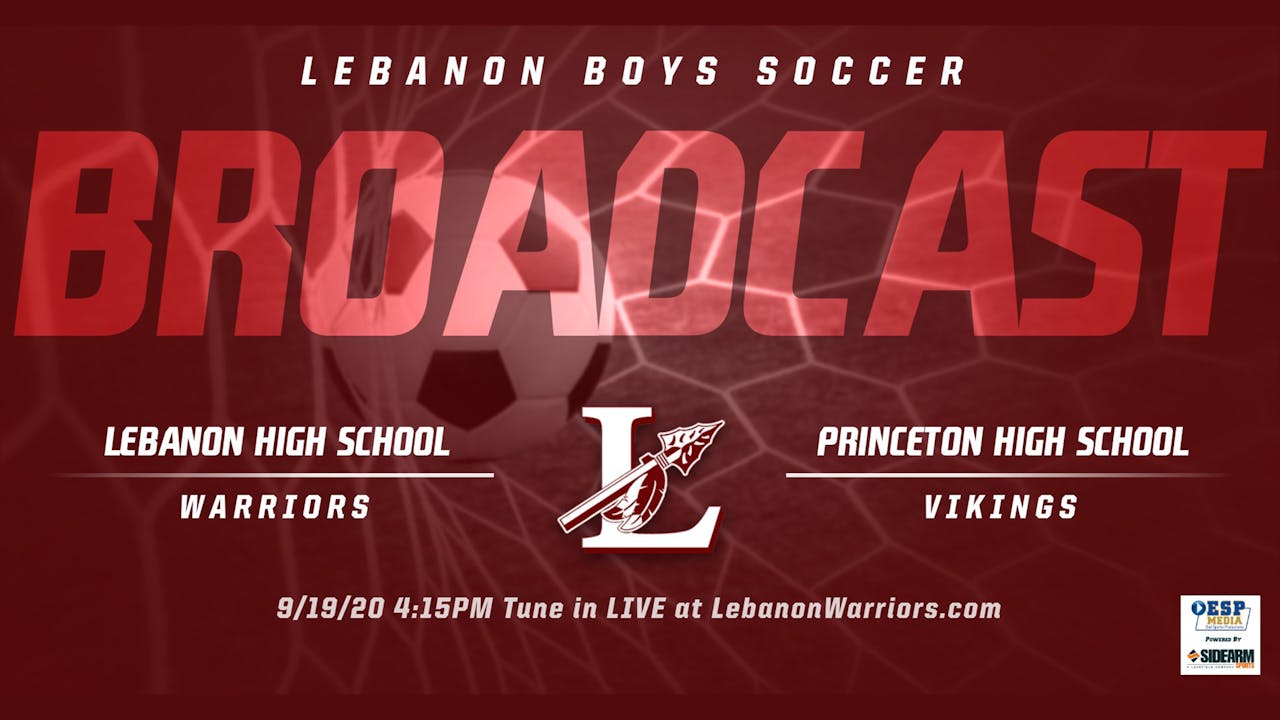 Lebanon Boys Soccer vs. Princeton Vikings