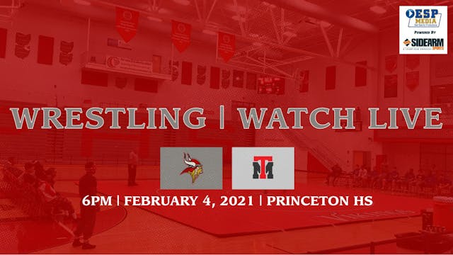 Princeton Varsity Wrestling vs. Trotwood-Madison Rams