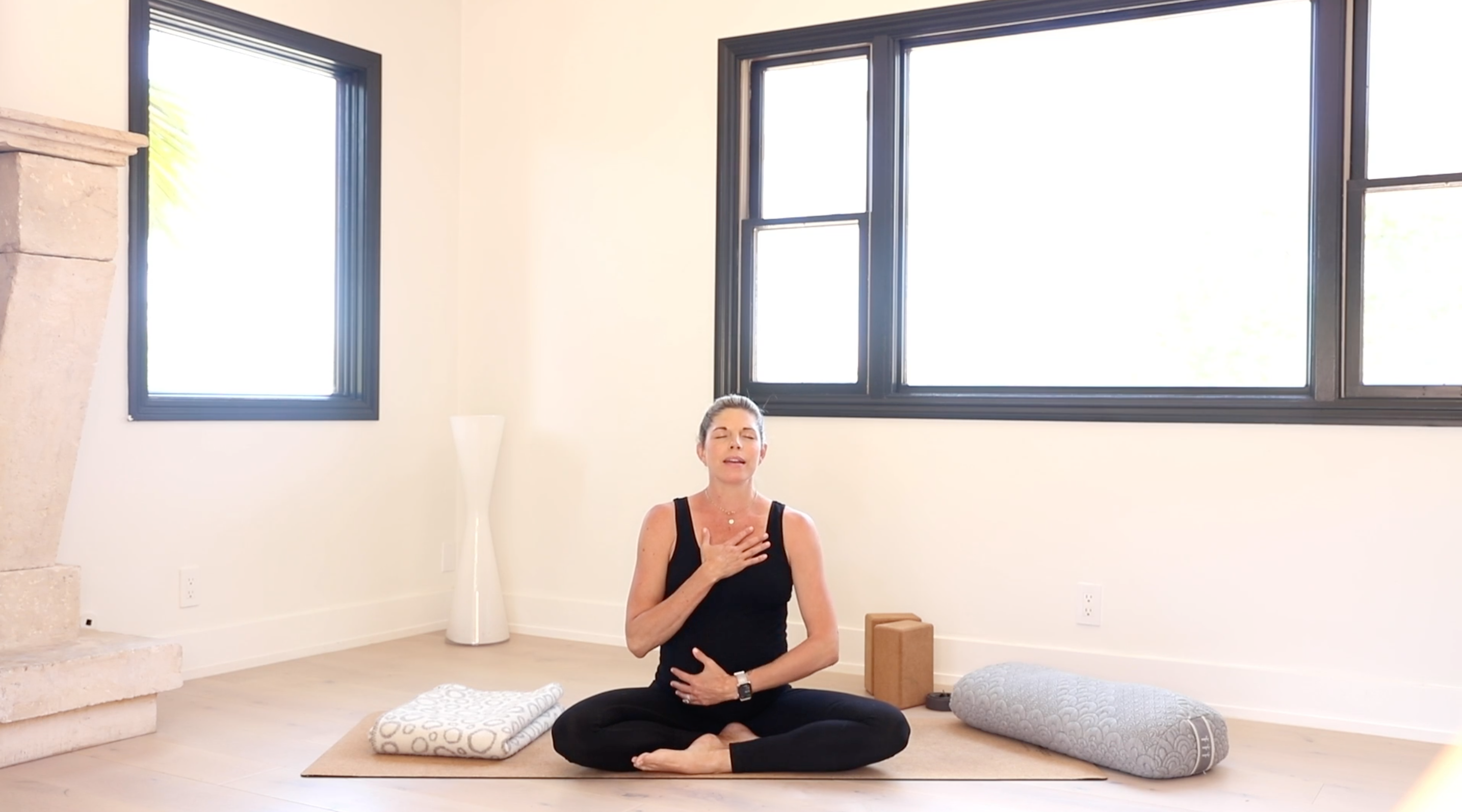 Labor Day Glow: Third Trimester Prenatal Yoga Series with Andrea Bogart