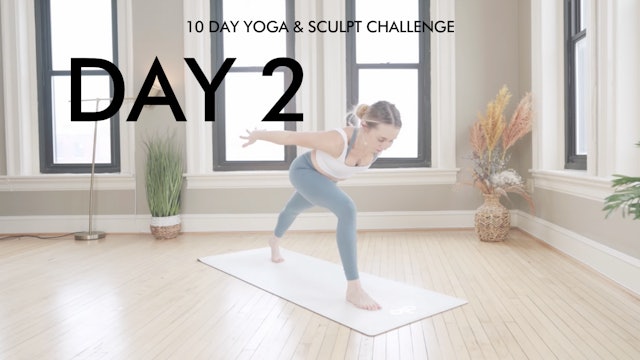 Day 2: Strength and Cardio Vinyasa with Kaylie