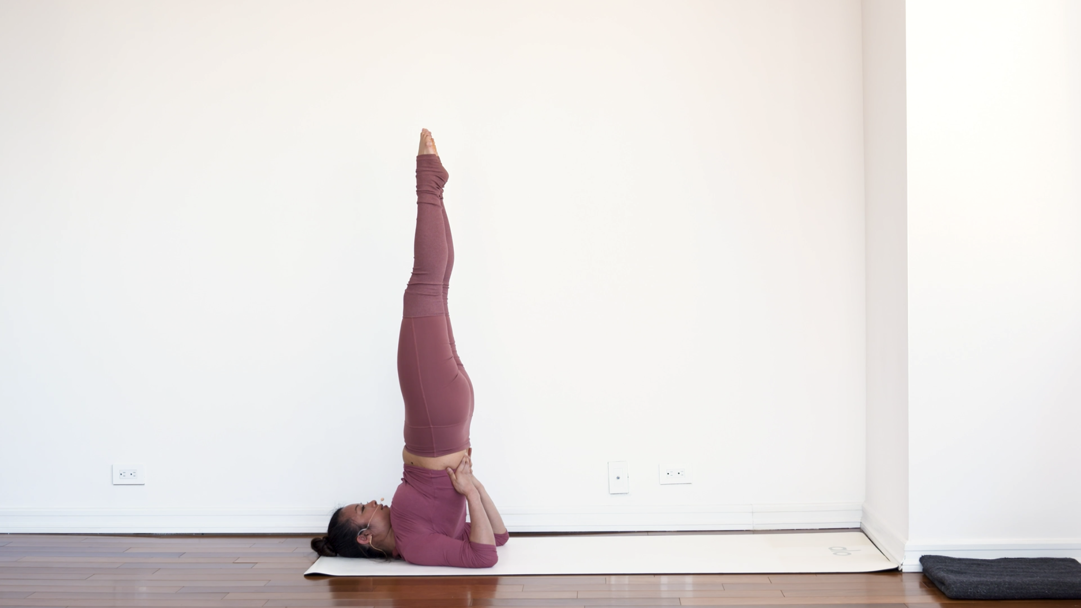 Shoulder Stand: Posture Breakdown with Melini Jesudason