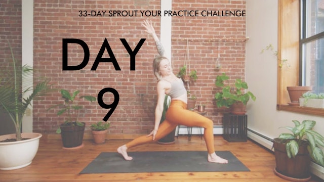 Day 9 Sprout Your Practice: Feel Good Flow