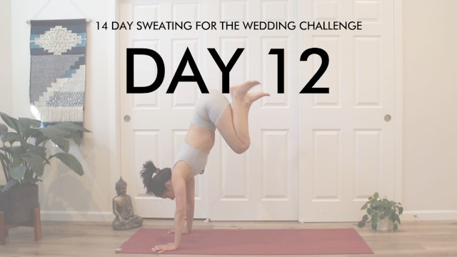Day 12 Cardio: Sweating for the Wedding Challenge with Allison Waldbeser