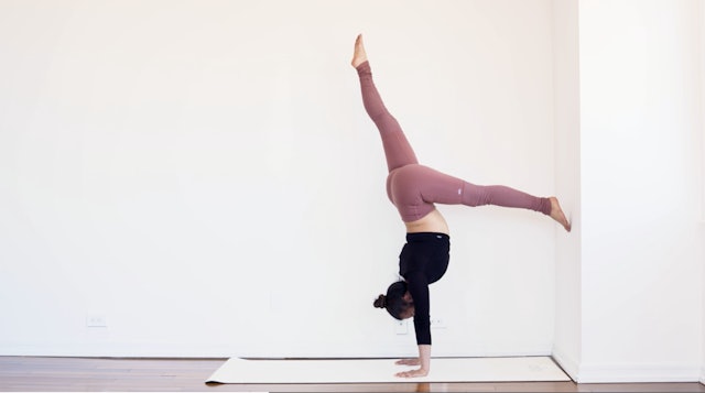 How to Use the Wall to Handstand: I with Melini Jesudason