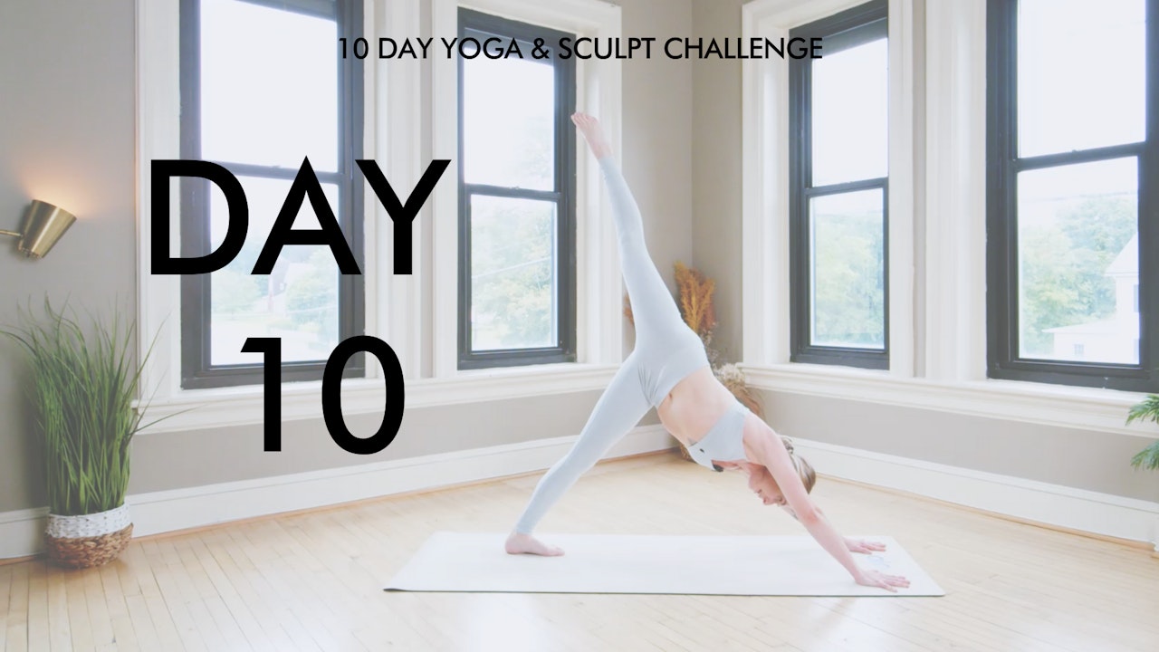 Day 10: Energizing Vinyasa with Kaylie