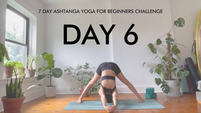 Day 6 Prasarita Padottanasana: Ashtanga Challenge with Maria Margolies