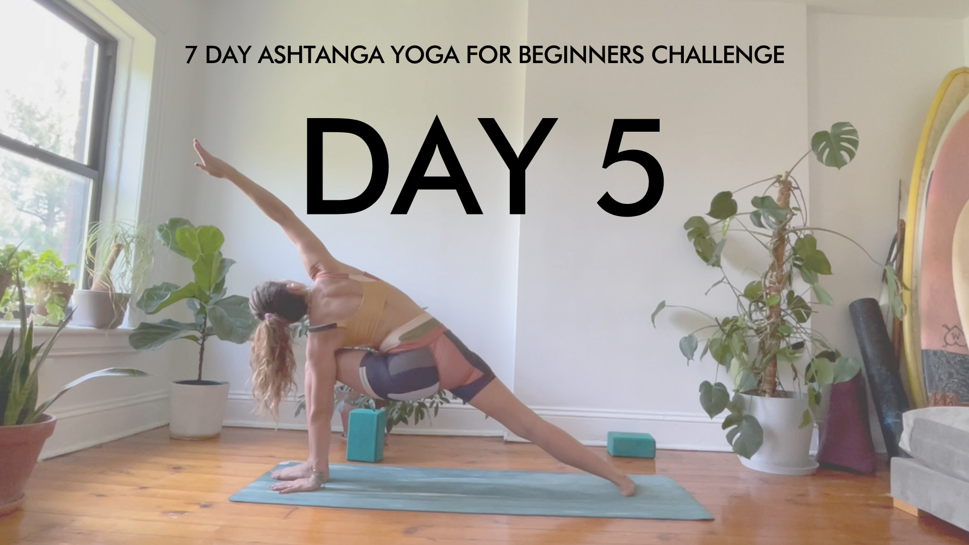 Day 5  Parsvakonasana: Ashtanga Challenge with Maria Margolies