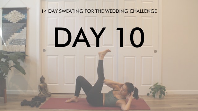 Day 10 Arms & Core: Sweating for the Wedding Challenge with Allison Waldbeser