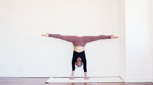 How to Use the Wall to Handstand: II with Melini Jesudason