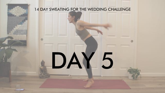 Day 5 Cardio: Sweating for the Weddin...