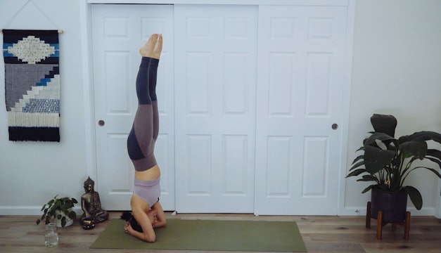 Flow into Headstand: Power Vinyasa with Allison Waldbeser