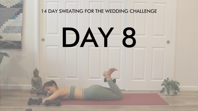 Day 8 Back & Legs: Sweating for the Wedding Challenge with Allison Waldbeser