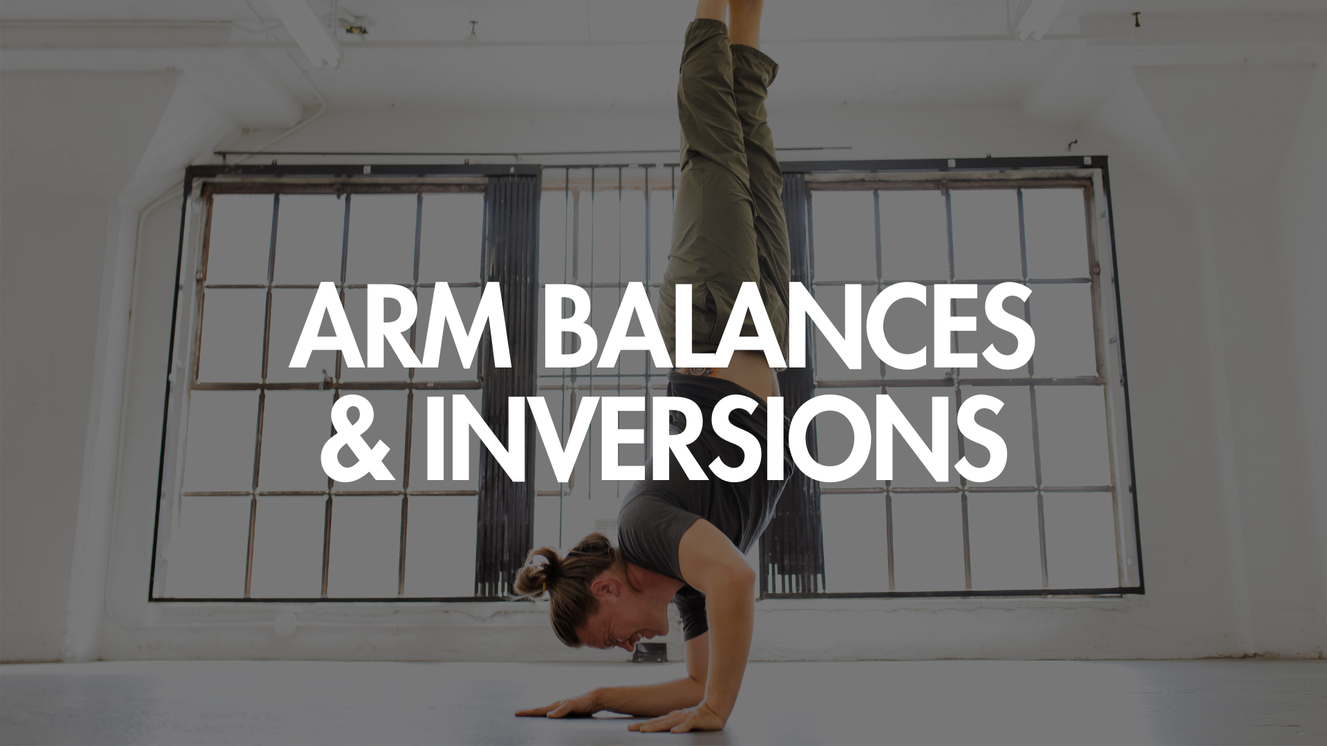 Arm Balances & Inversions