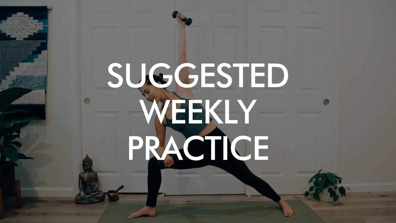 Suggested Weekly Practice