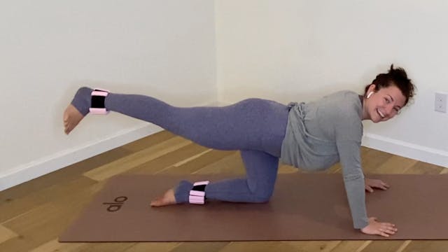 Lower Body Booty: Barre Flow with Dan...