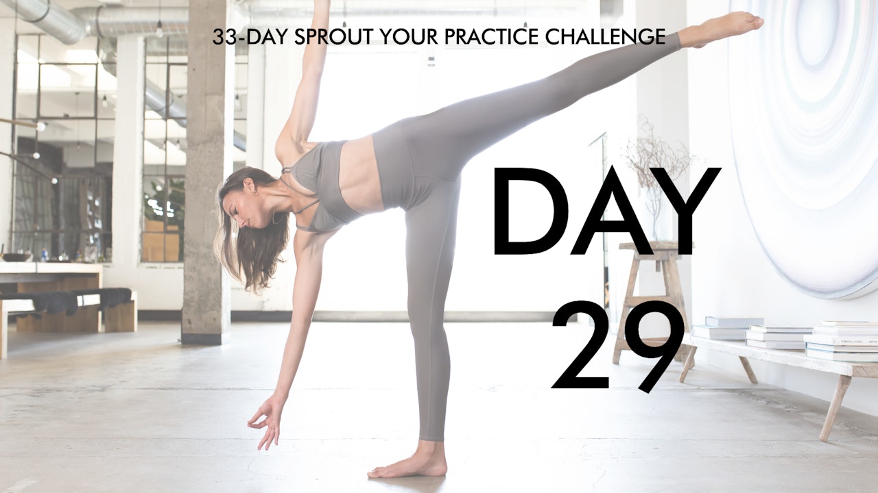 Day 29 Sprout Your Practice: Strong Vinyasa