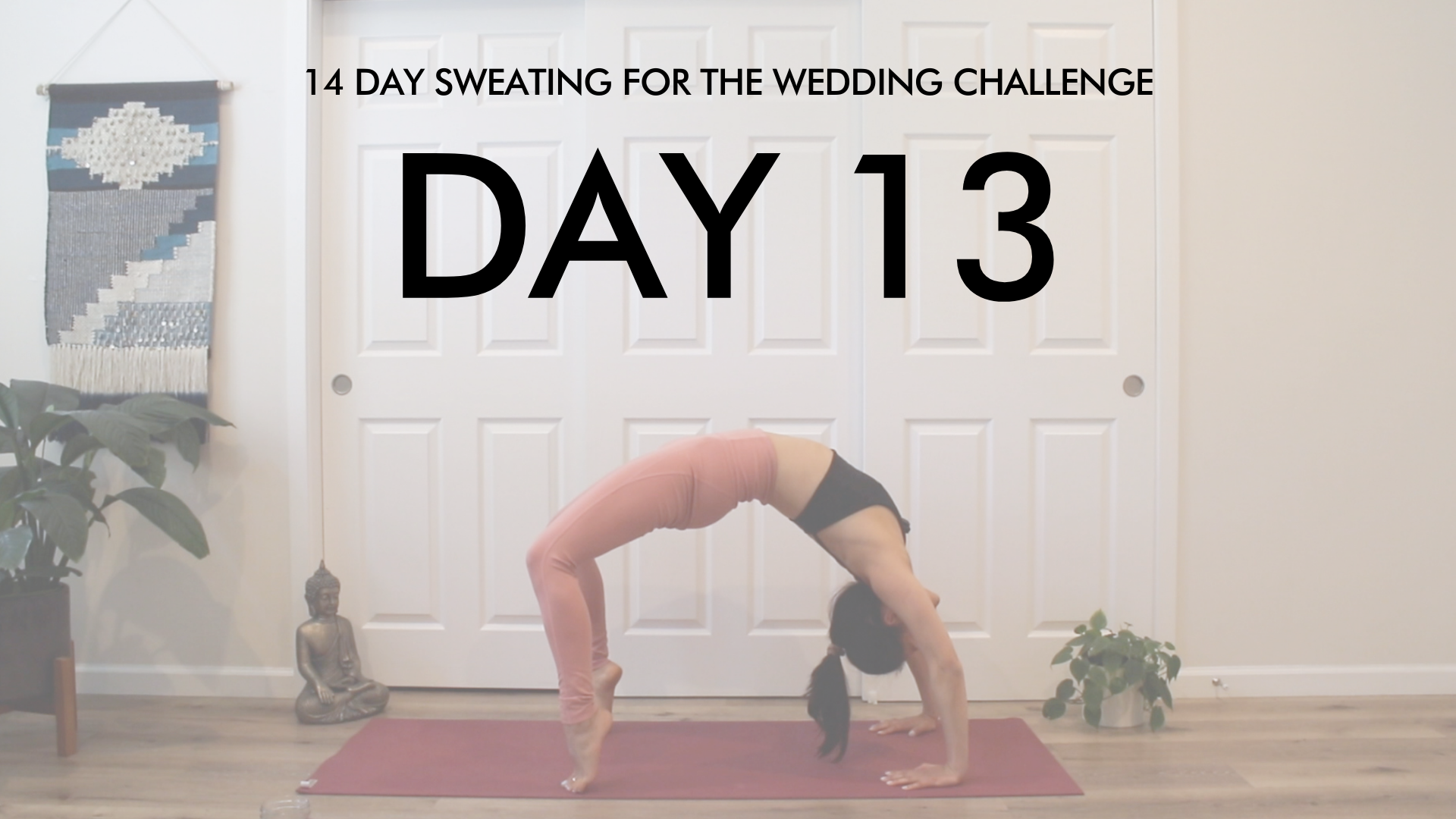 Day 13 Stretch & Yoga: Sweating for the Wedding Challenge with Allison Waldbeser