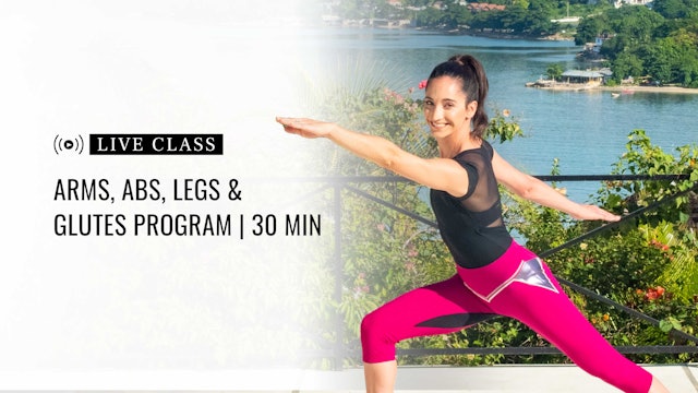 DAY 5: LIVE CLASS RECORDING | Arms, Abs, Legs & Glutes Program