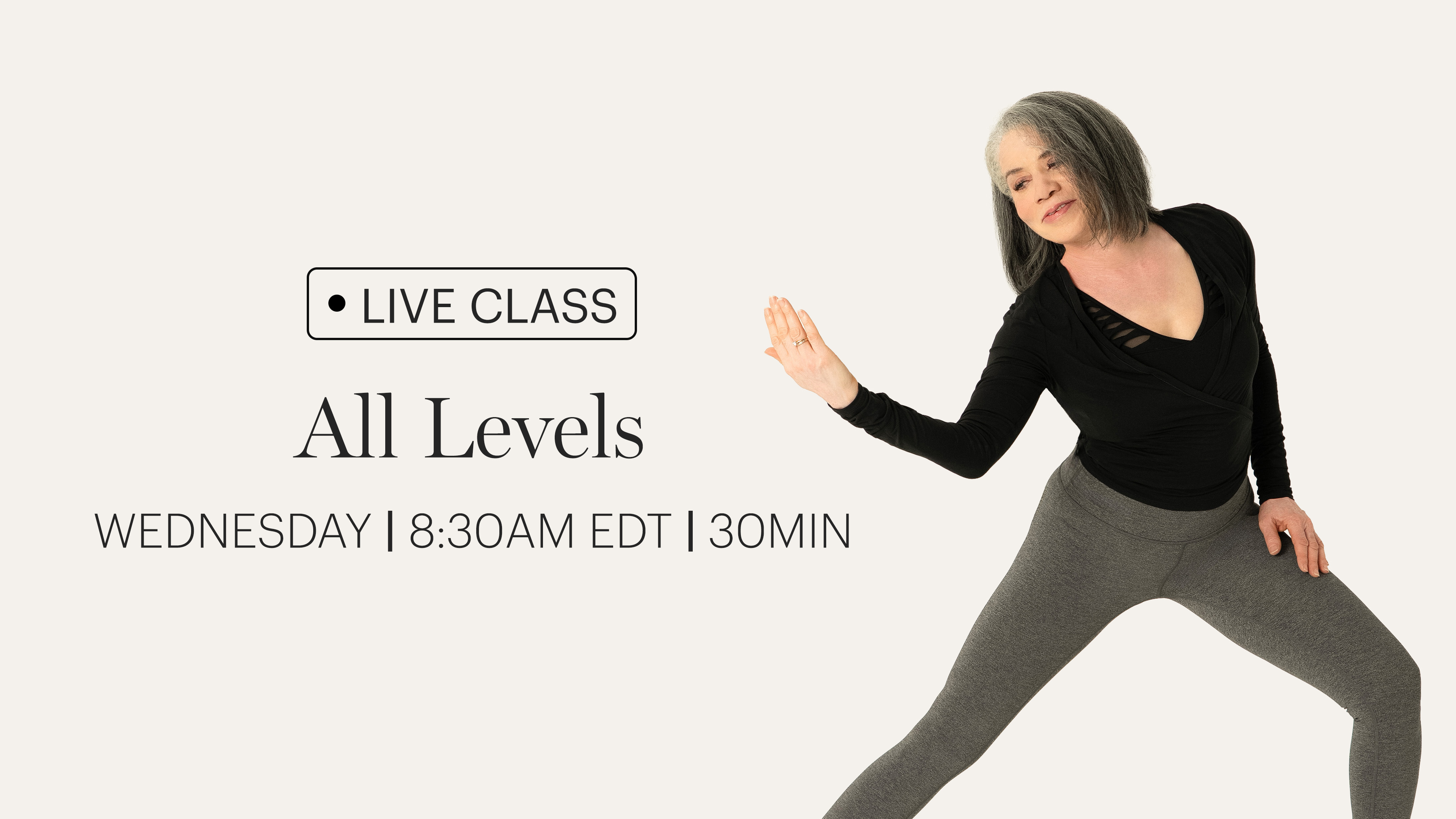 WEDNESDAY | LIVE CLASS SEPTEMBER 23RD 8:30AM EDT