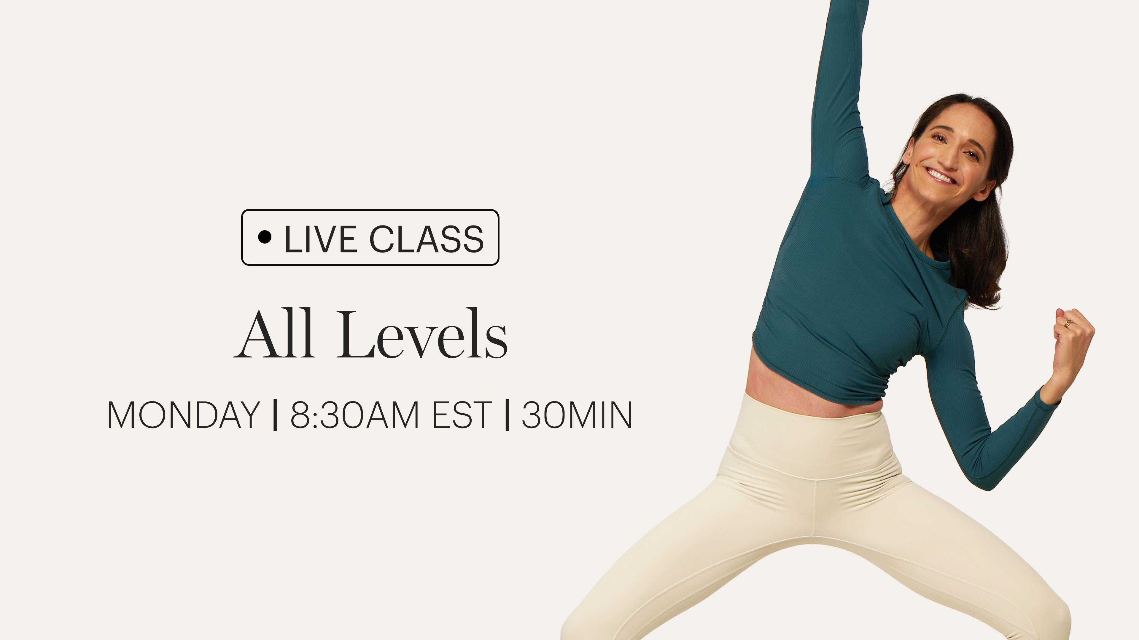 MONDAY | LIVE CLASS FEBRUARY 2ND 8:30AM EST