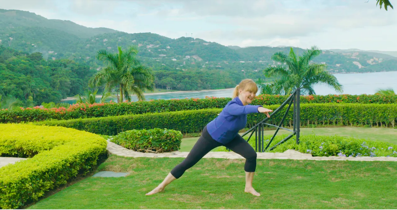 Tuesday full body stretching with miranda esmonde white miranda