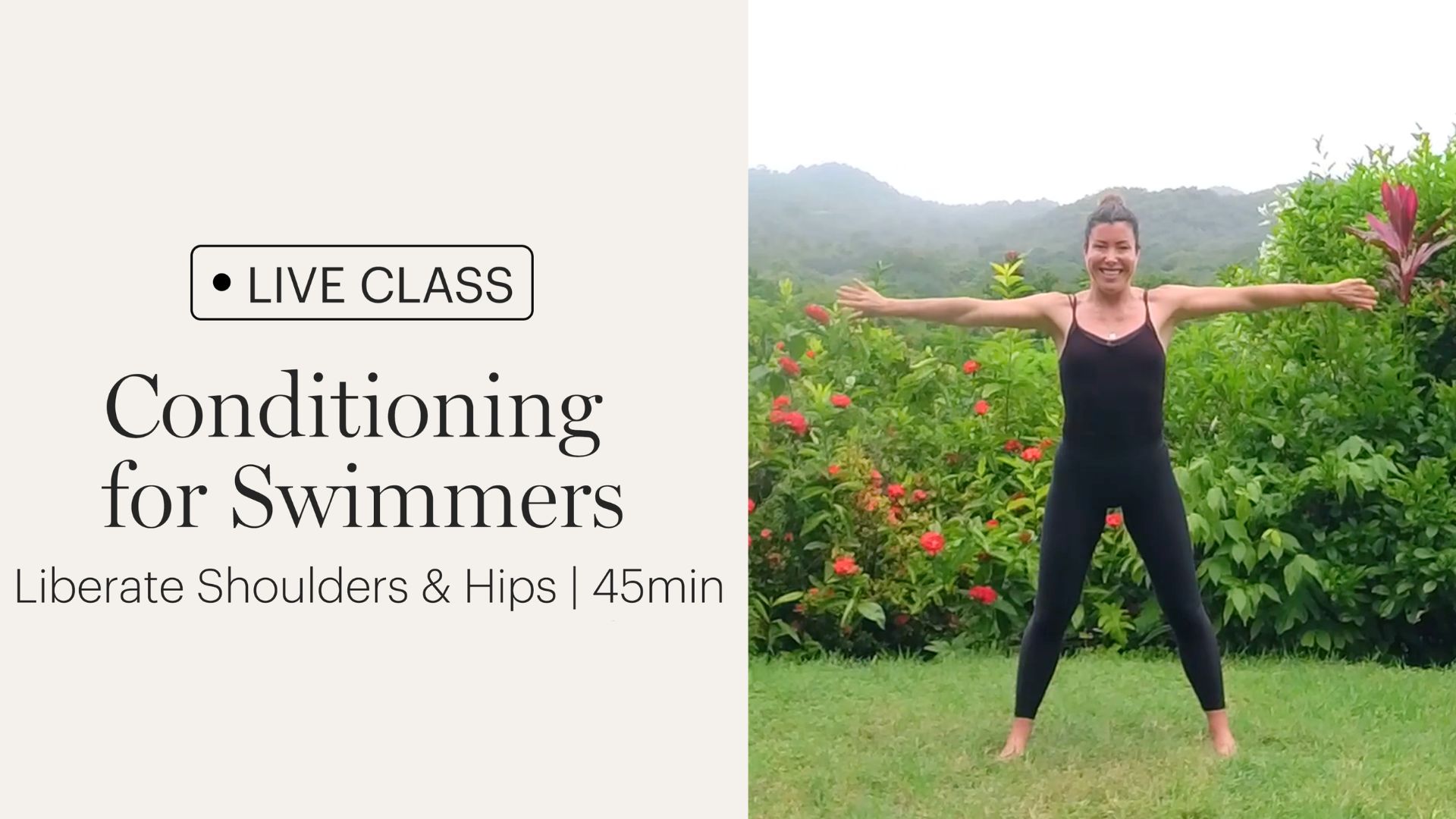 Liberate Shoulders & Hips | Conditioning for Swimmers | 45 min