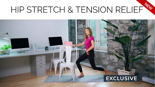 Desk Workout: Hip Stretch & Tension R...